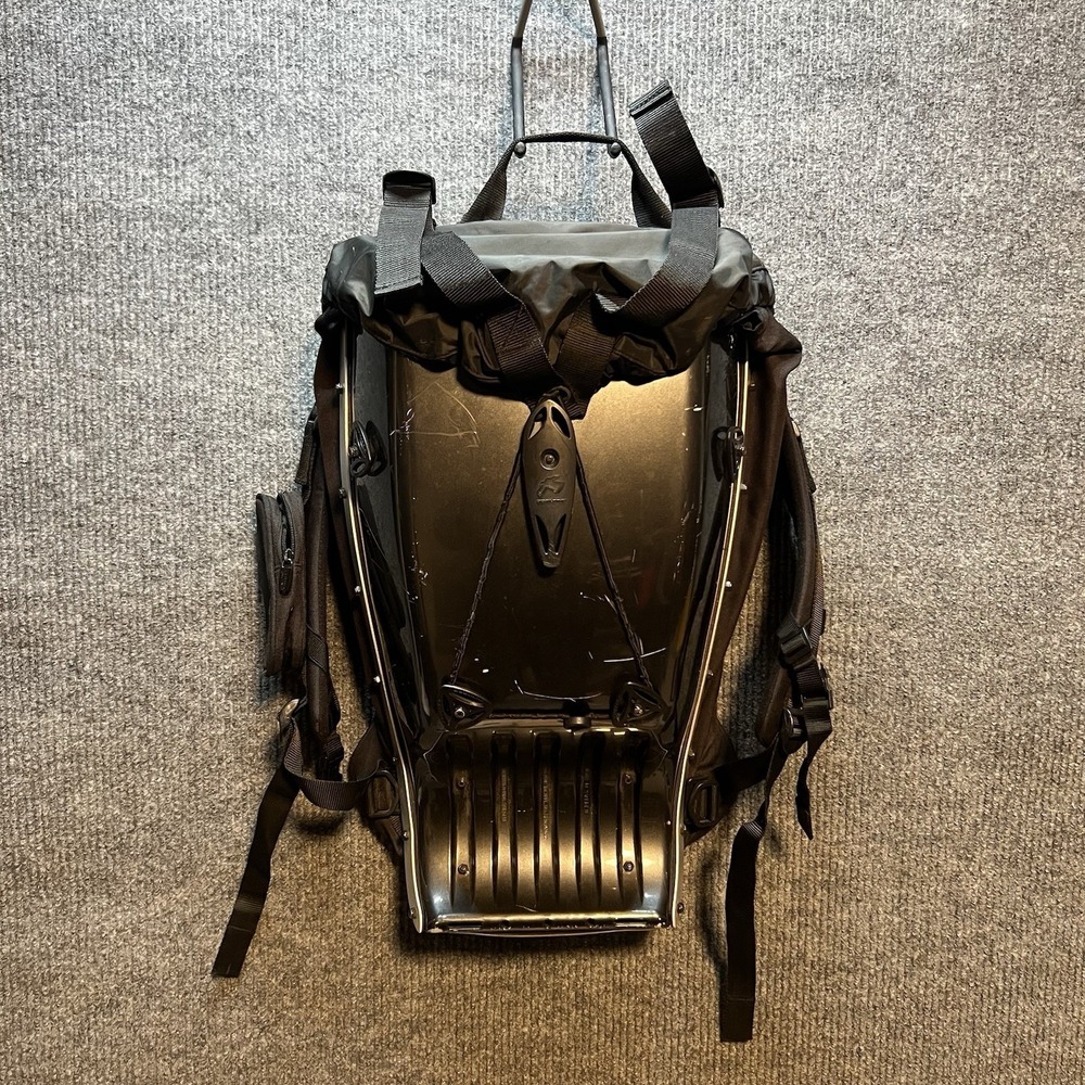 Boblbee Hardshell Motorcycle Backpack 25L Boblbe-e SE97/02032 Gray Grey Flap Top